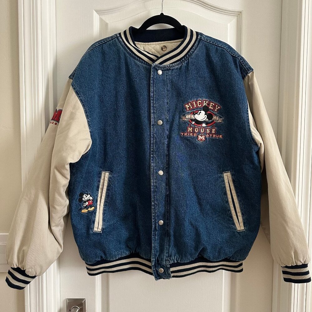Mickey Mouse Varsity-Style Jacket